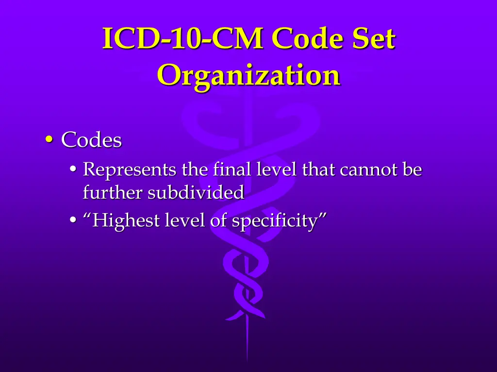 icd 10 cm code set organization 2