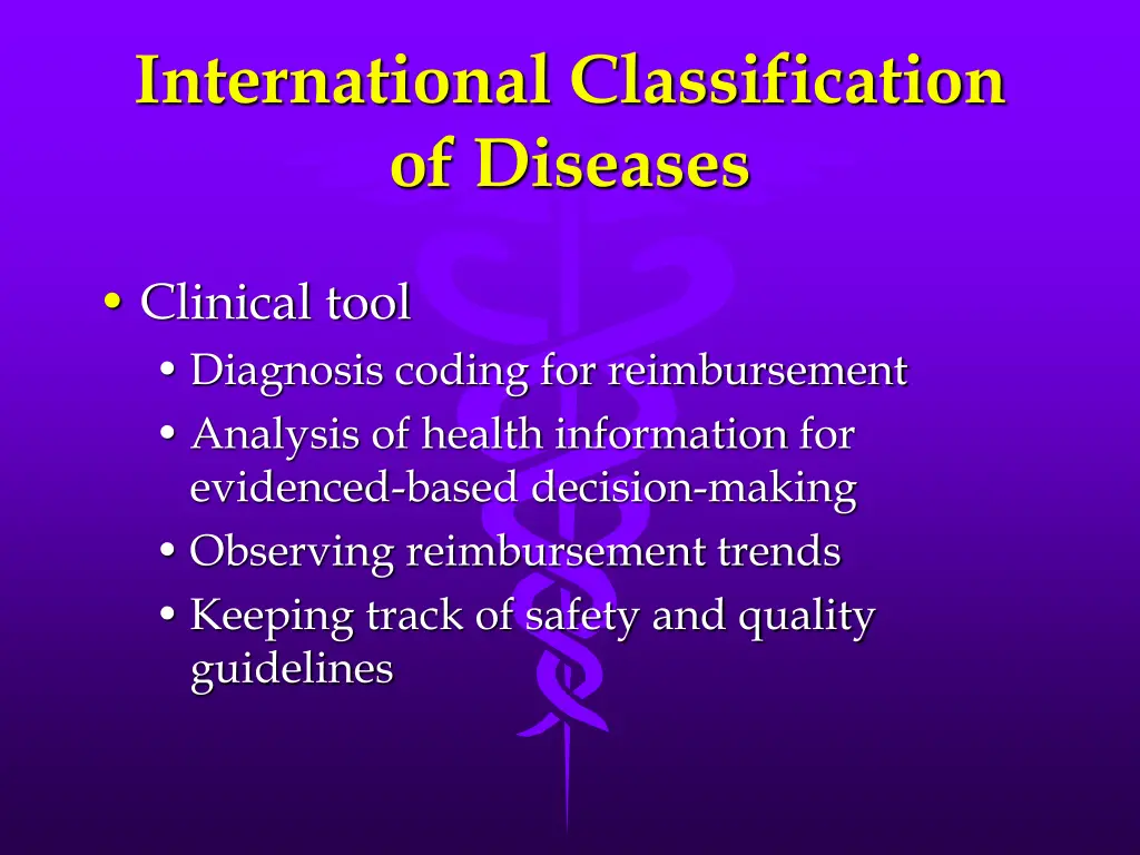 international classification of diseases 2