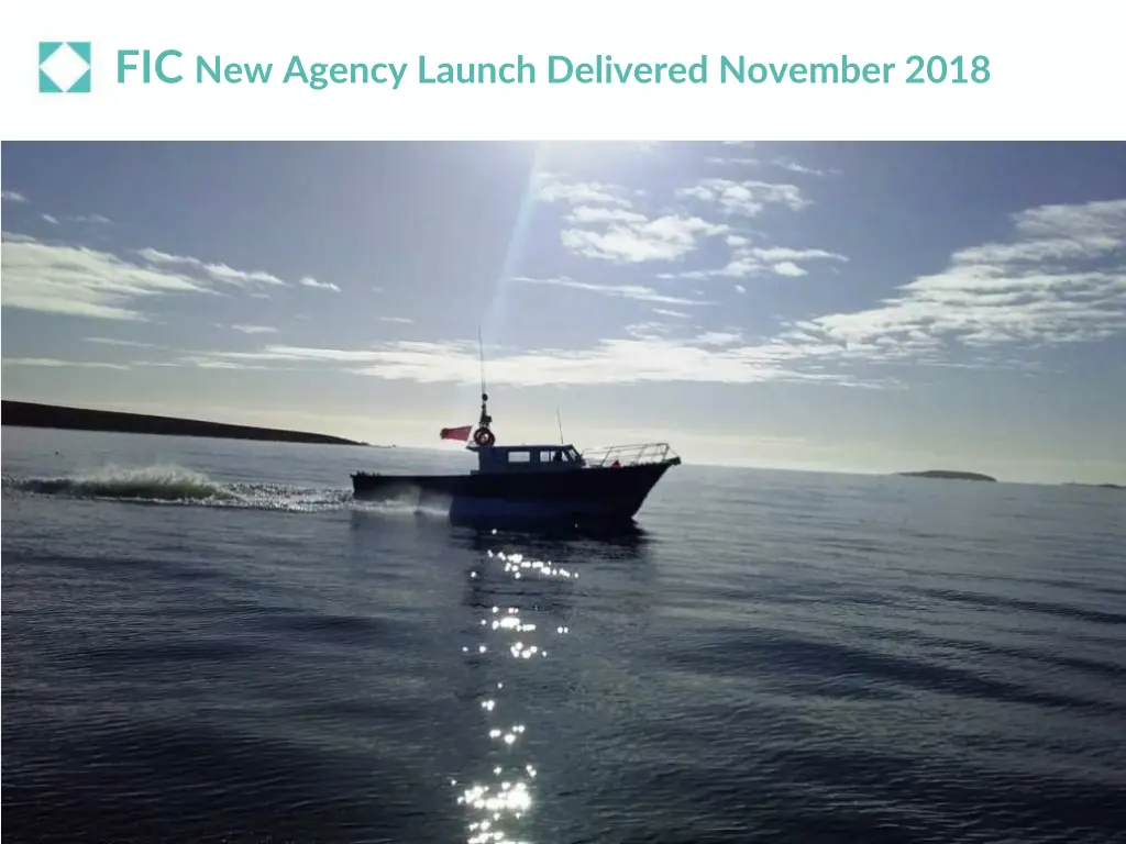 fic new agency launch delivered november 2018