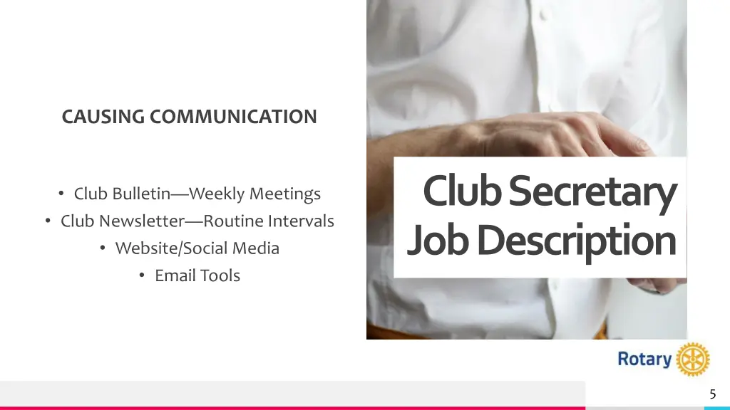 causing communication