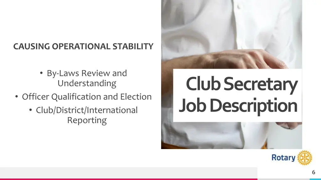 causing operational stability
