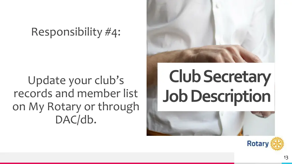 responsibility 4
