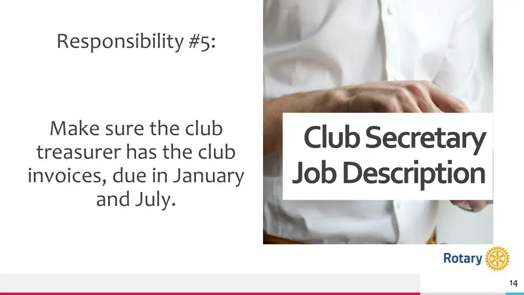 responsibility 5
