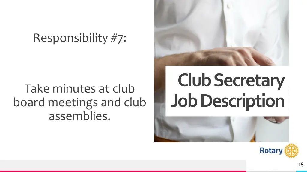 responsibility 7