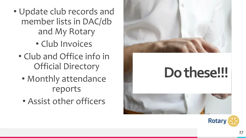 update club records and member lists 1