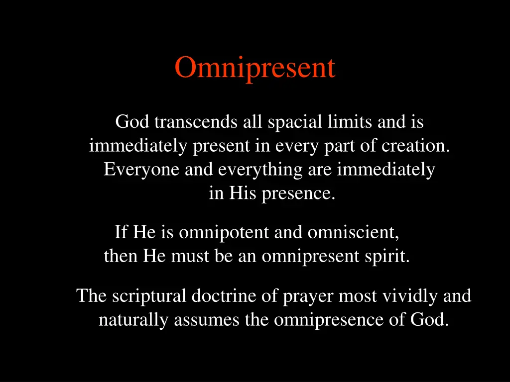 omnipresent