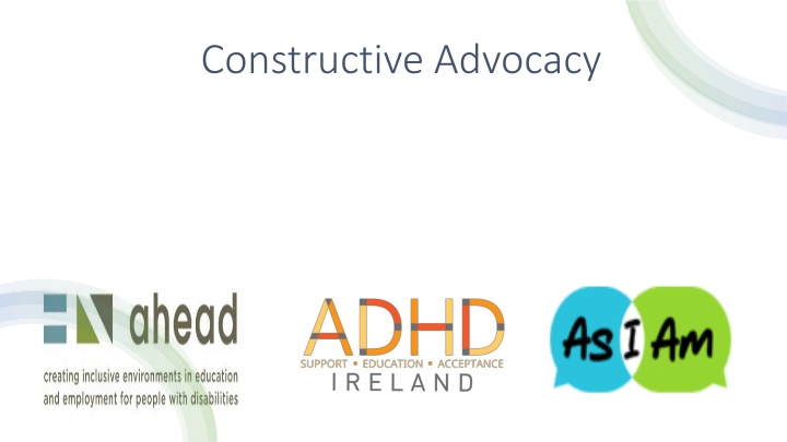 constructive advocacy