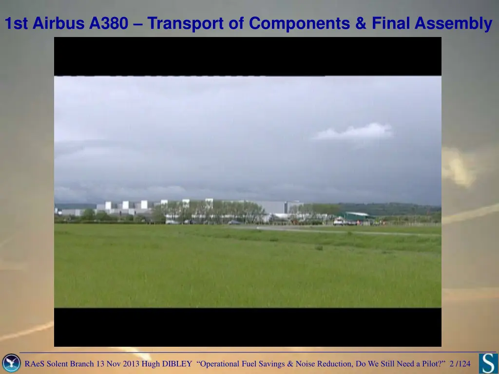 1st airbus a380 transport of components final