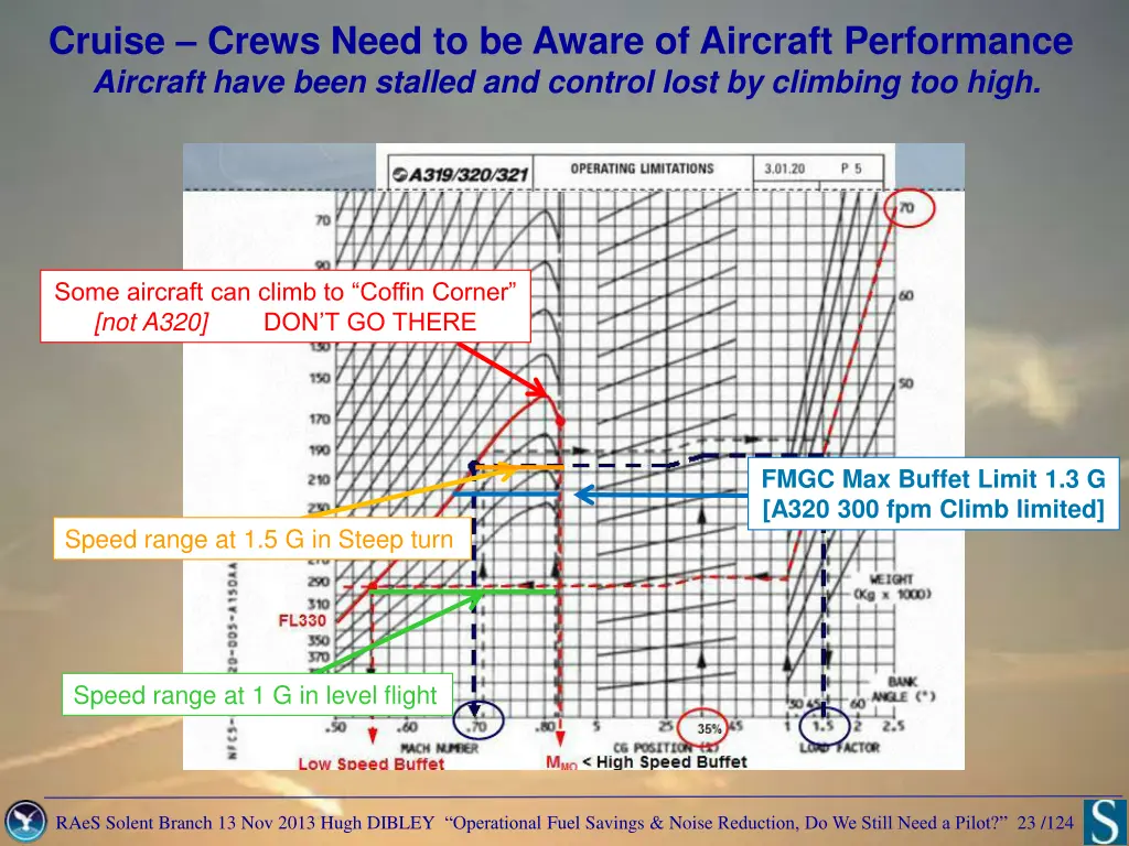 cruise crews need to be aware of aircraft