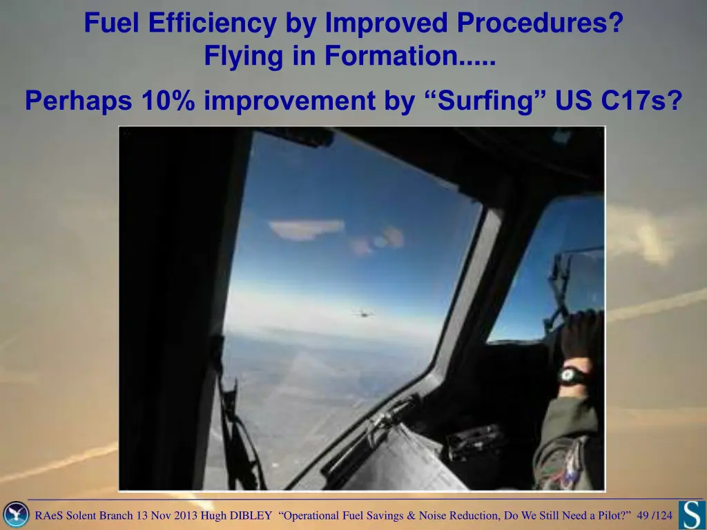 fuel efficiency by improved procedures flying 1