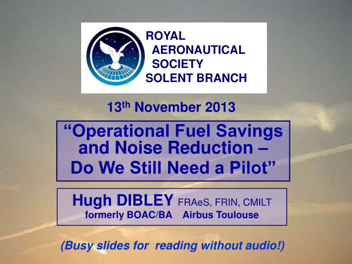 royal aeronautical society solent branch