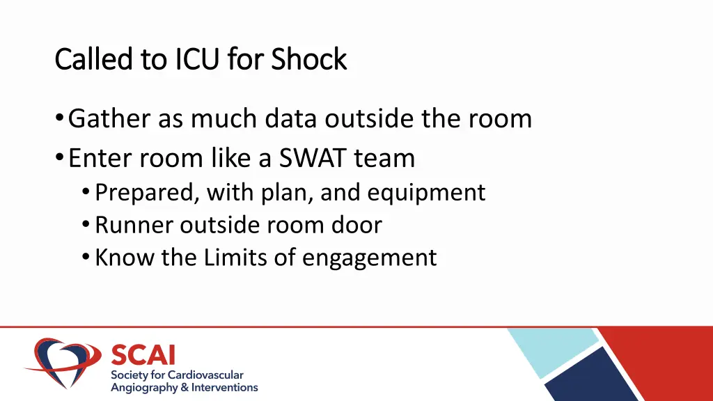 called to icu for shock called to icu for shock