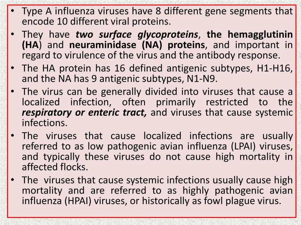 type a influenza viruses have 8 different gene