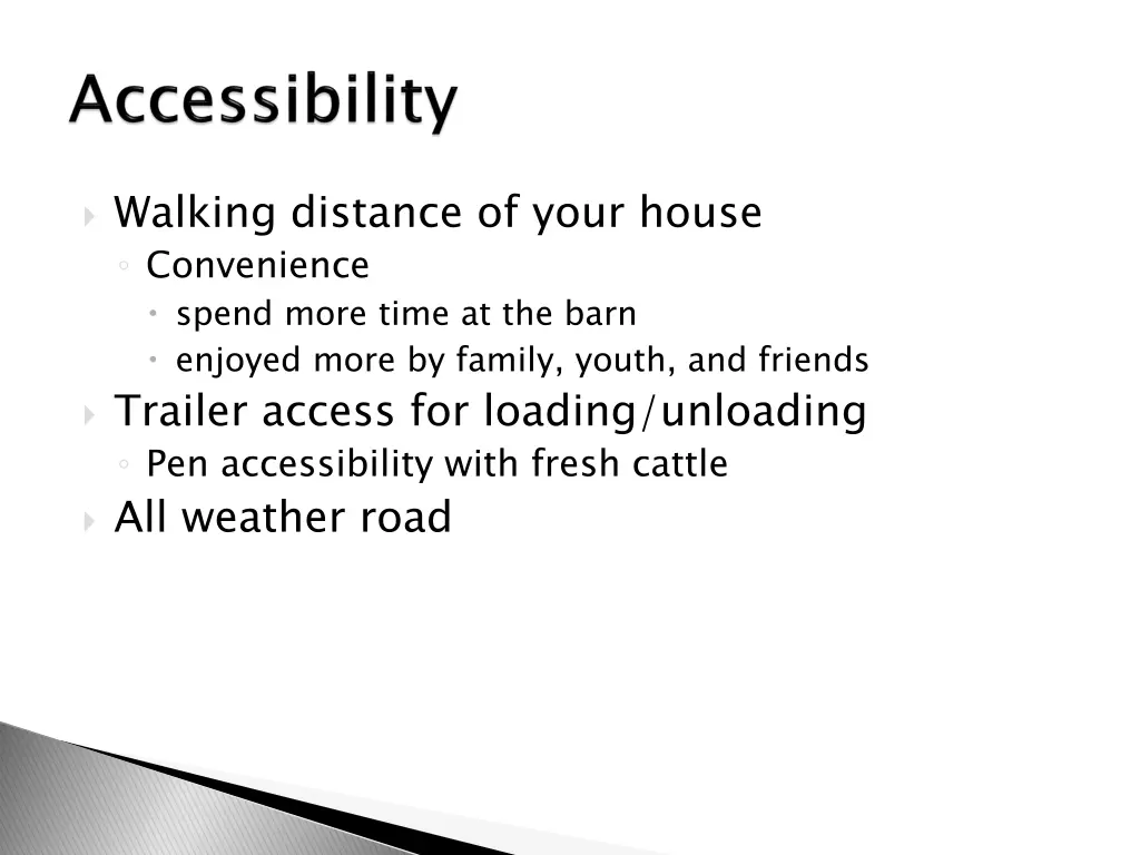 walking distance of your house convenience spend