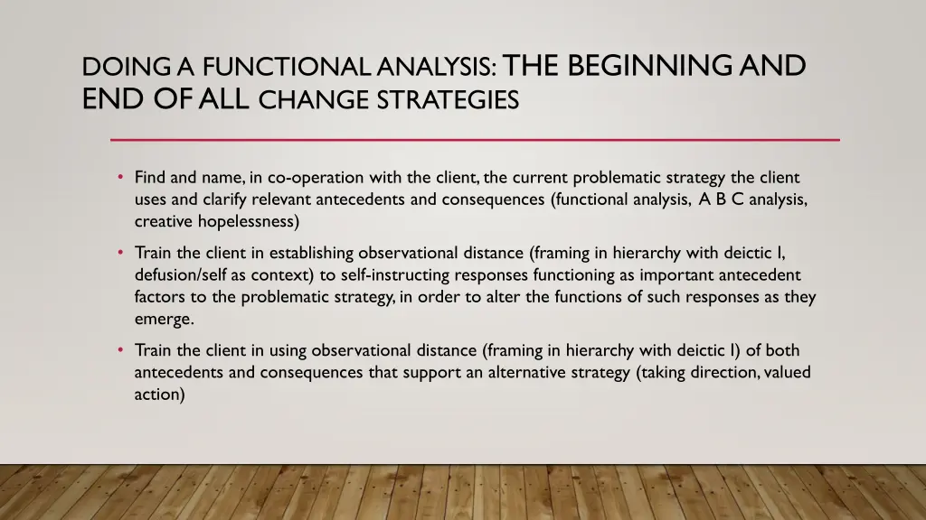 doinga functionalanalysis the beginningand