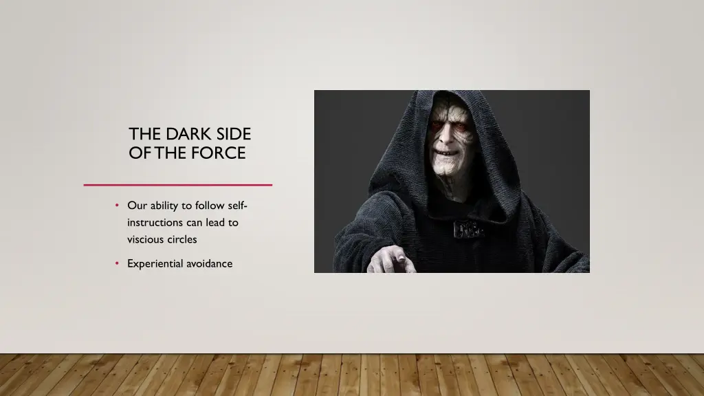 the dark side ofthe force