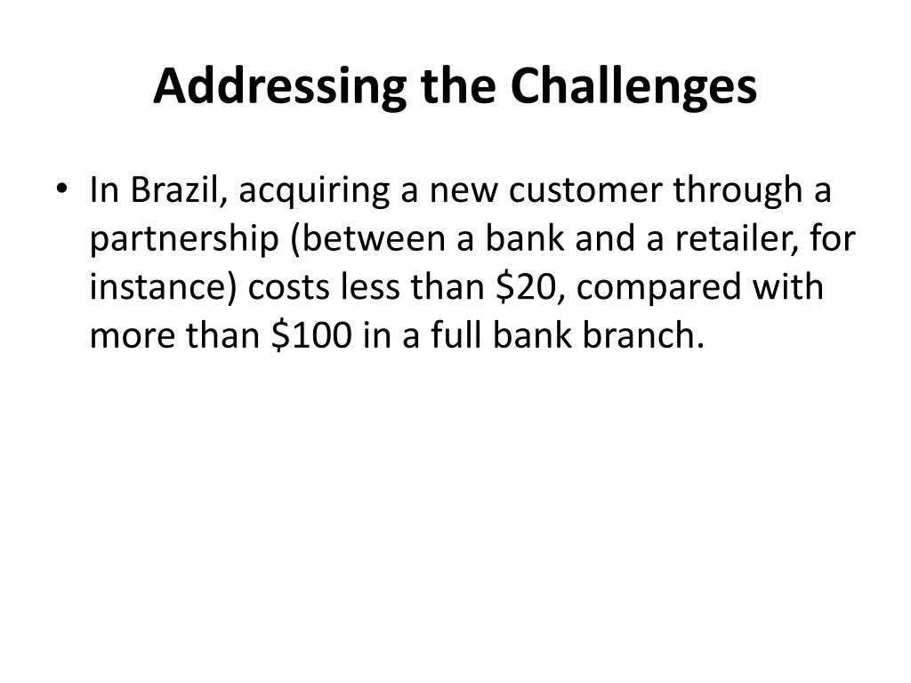 addressing the challenges 13