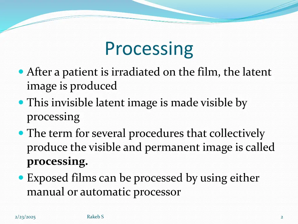 processing