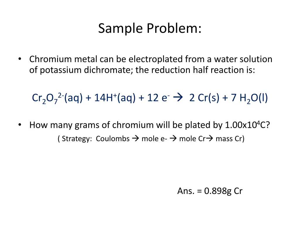 sample problem 1