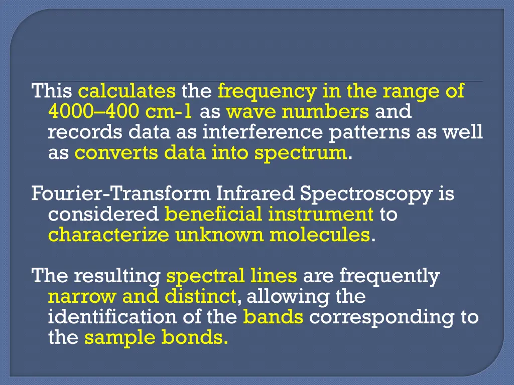 this calculates the frequency in the range