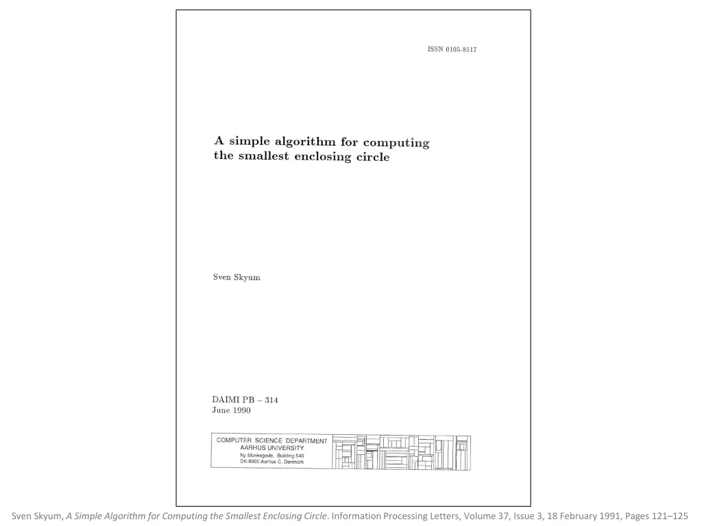 sven skyum a simple algorithm for computing