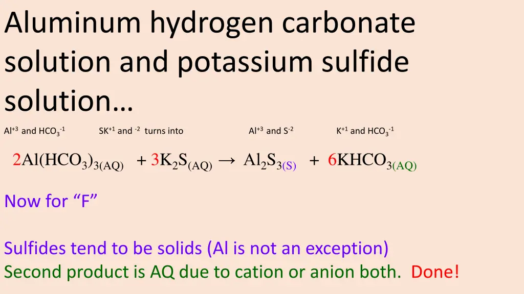aluminum hydrogen carbonate solution 4
