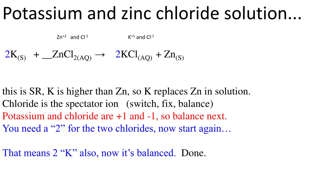potassium and zinc chloride solution 3
