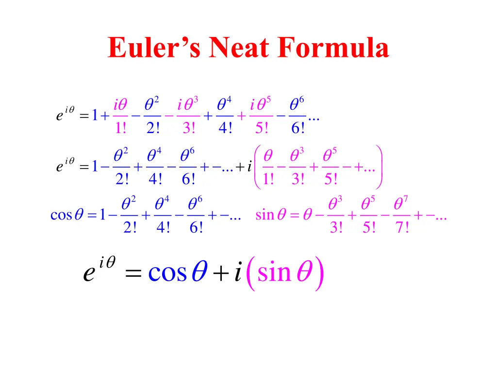 euler s neat formula