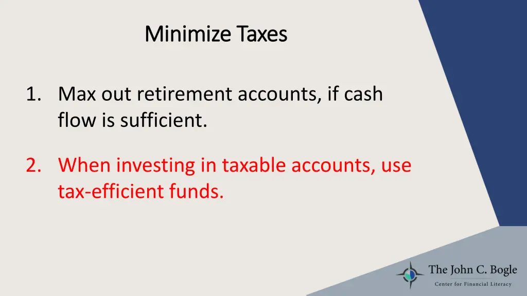 minimize taxes minimize taxes 2