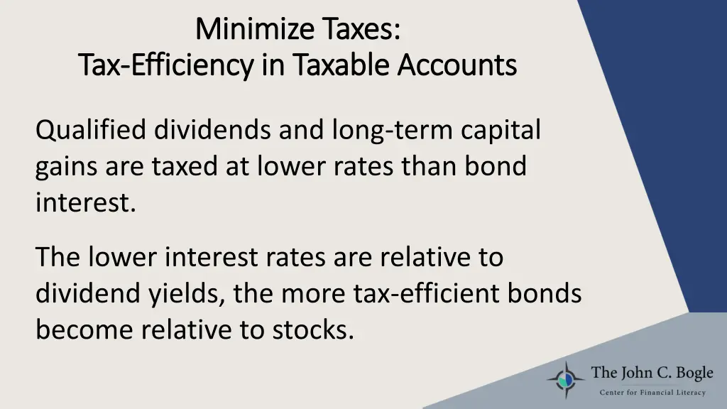 minimize taxes minimize taxes efficiency 4