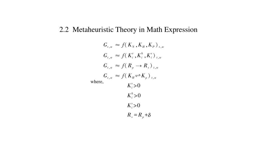 2 2 metaheuristic theory in math expression