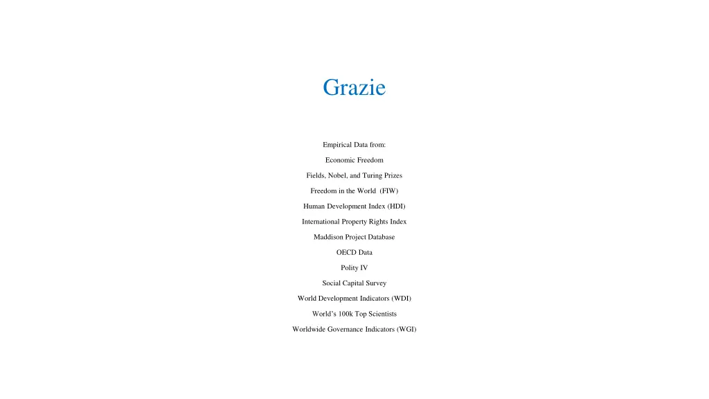 grazie