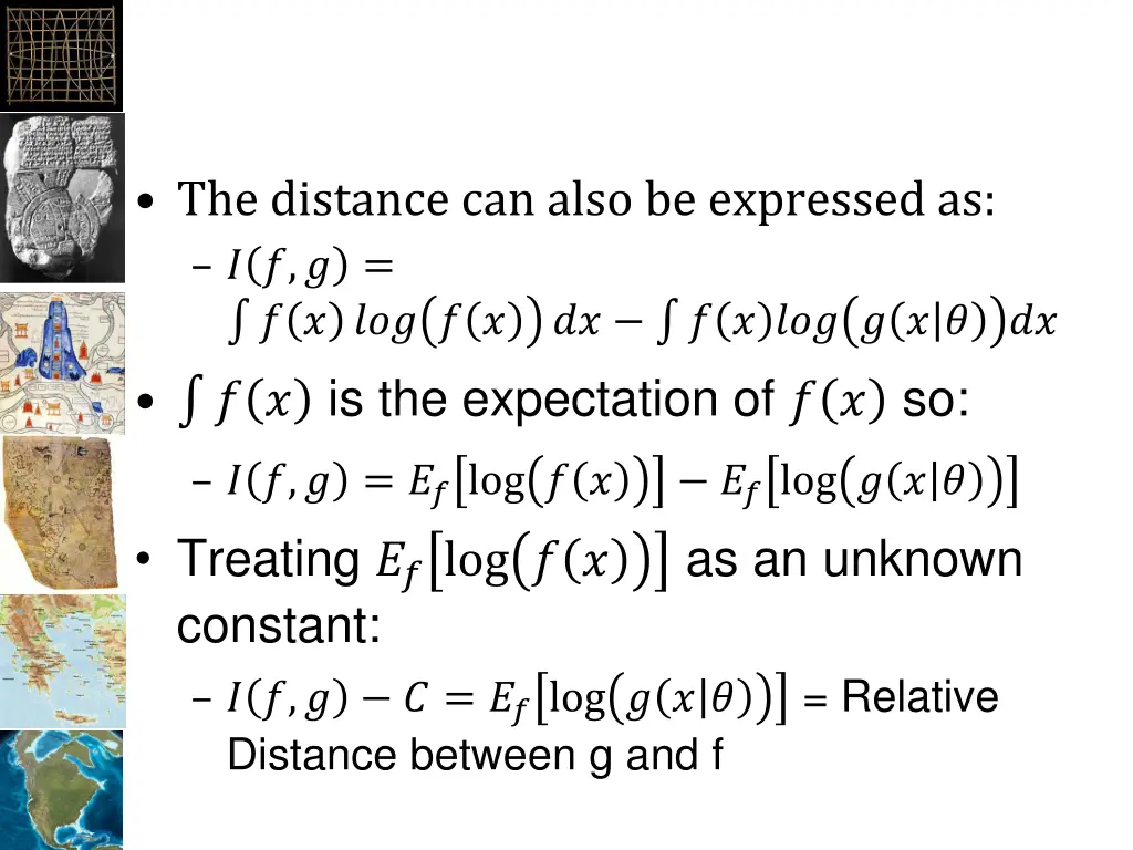 the distance can also be expressed