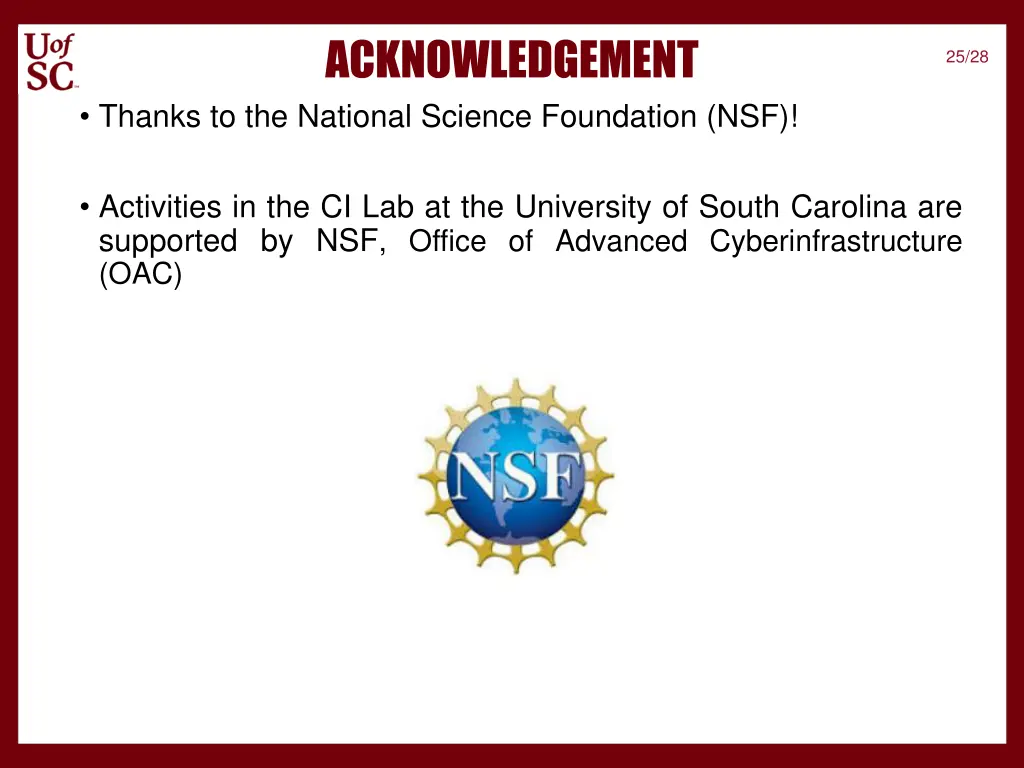 acknowledgement