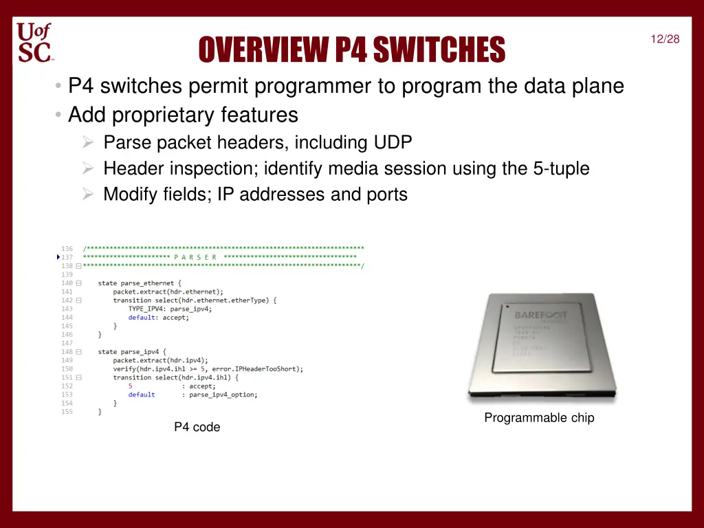 overview p4 switches p4 switches permit