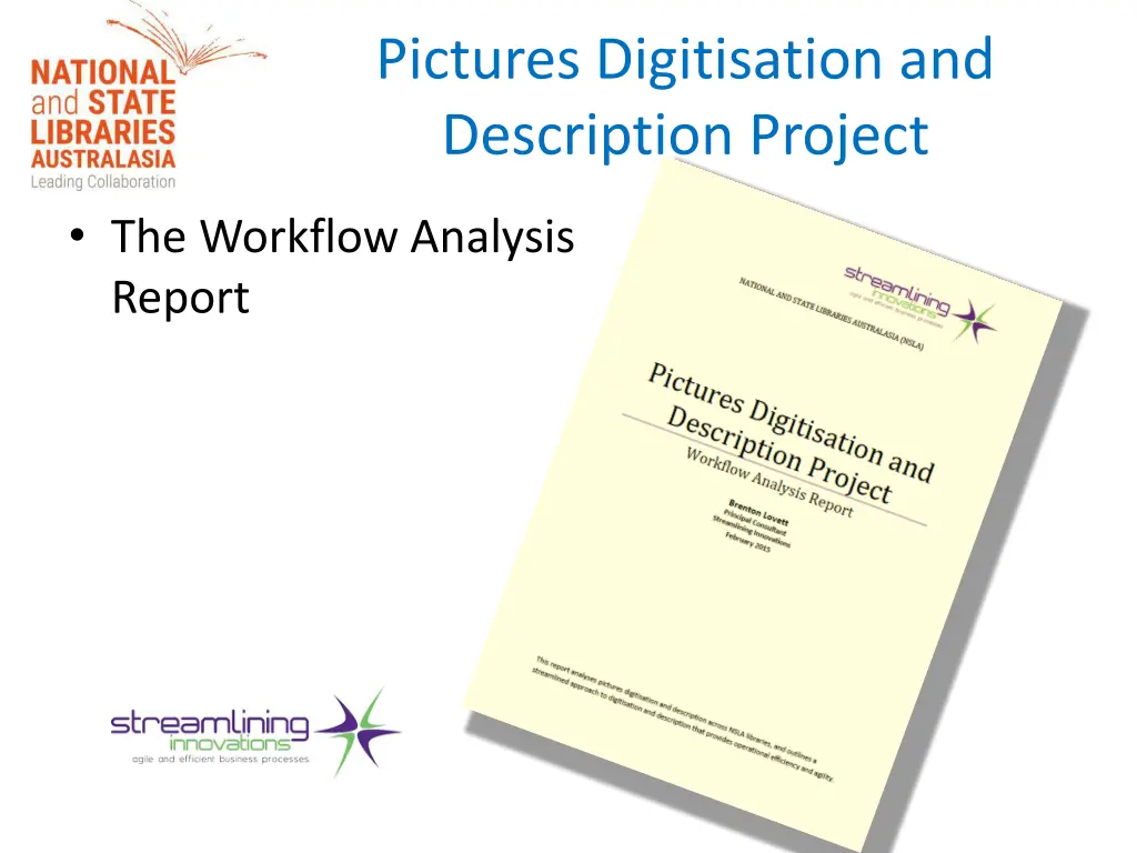 pictures digitisation and description project