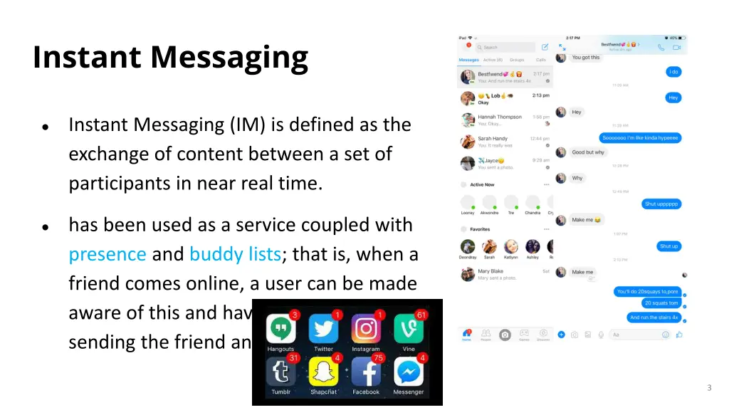 instant messaging