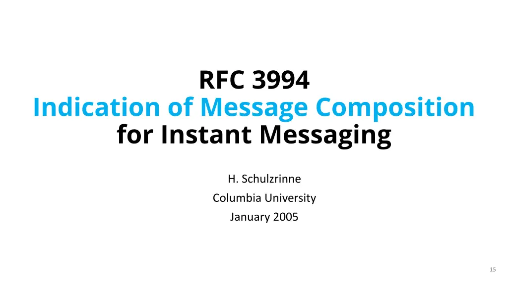 rfc 3994