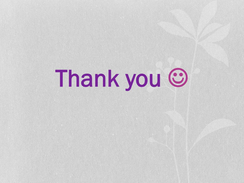thank thank you