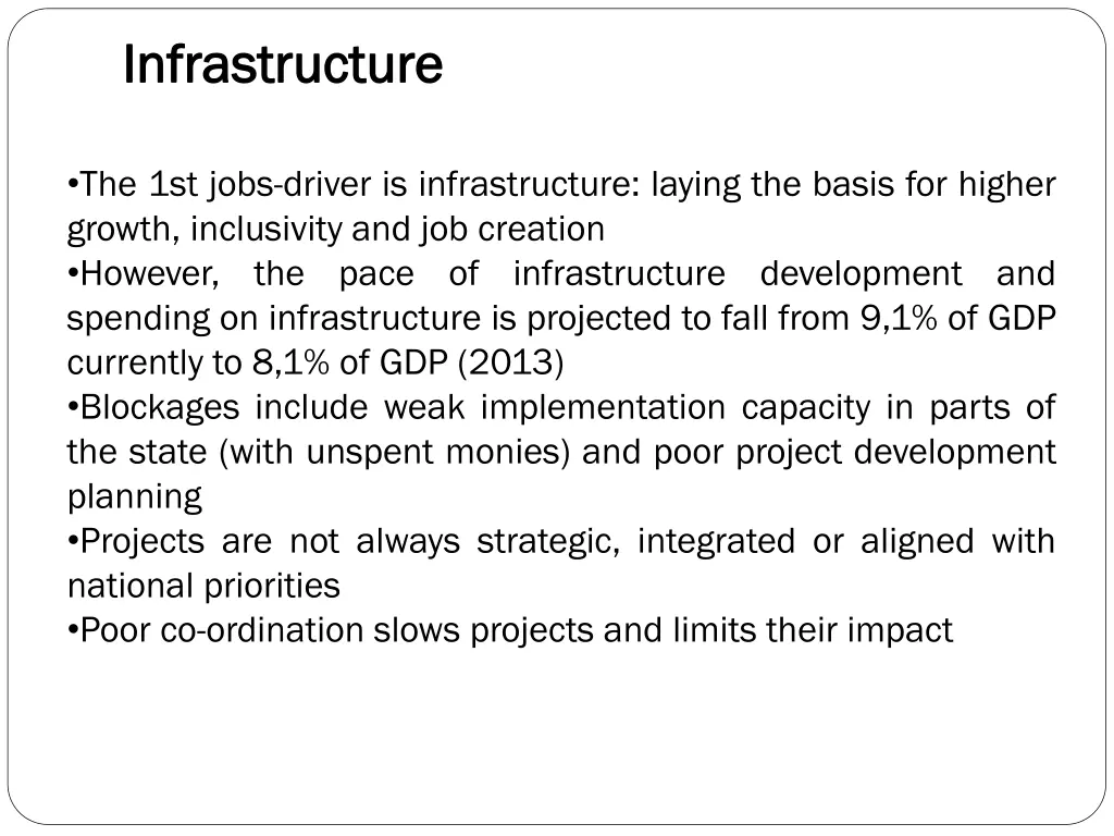 infrastructure infrastructure