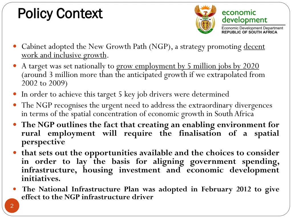 policy context policy context