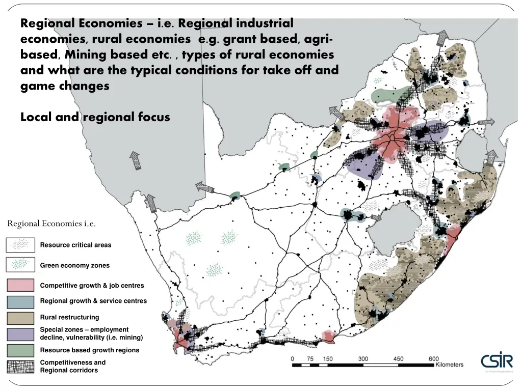 regional economies i e regional industrial