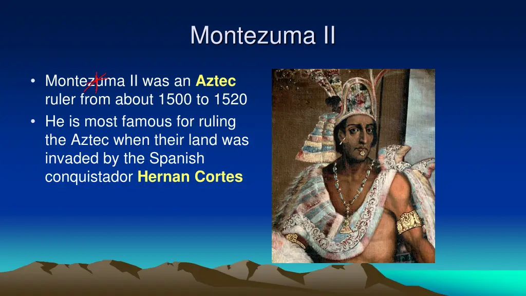 montezuma ii