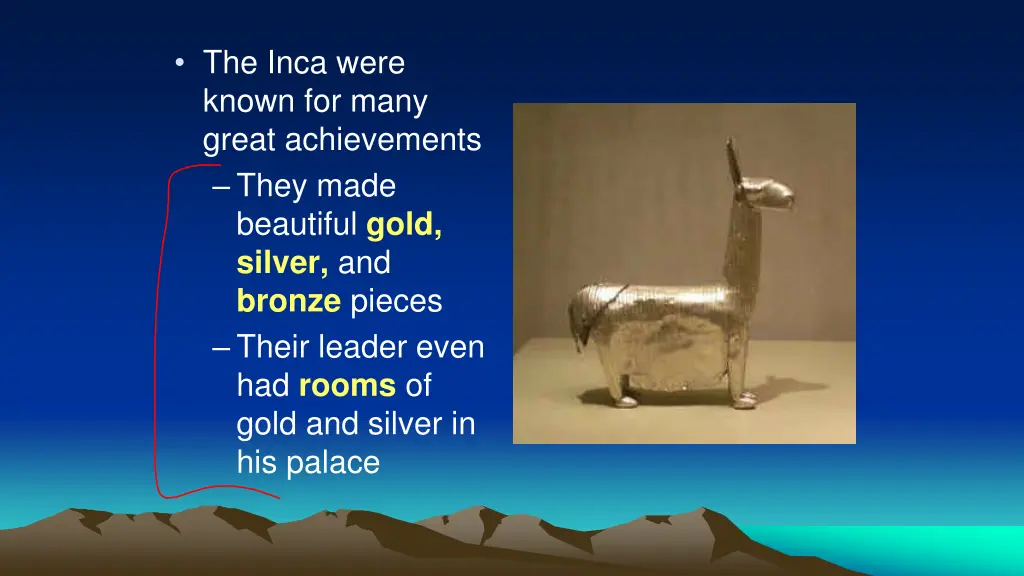 the inca were known for many great achievements