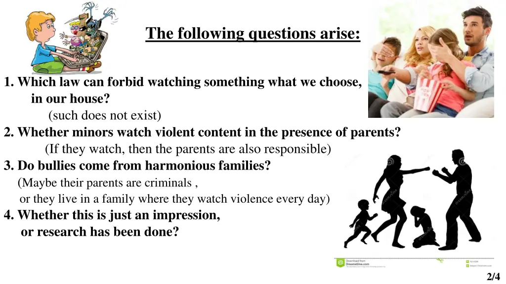 the following questions arise
