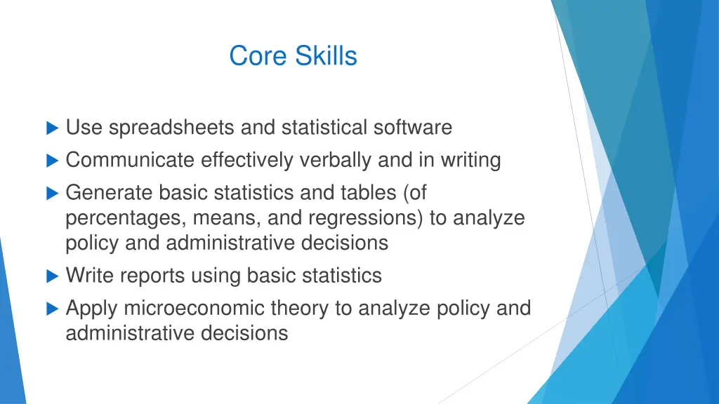 core skills
