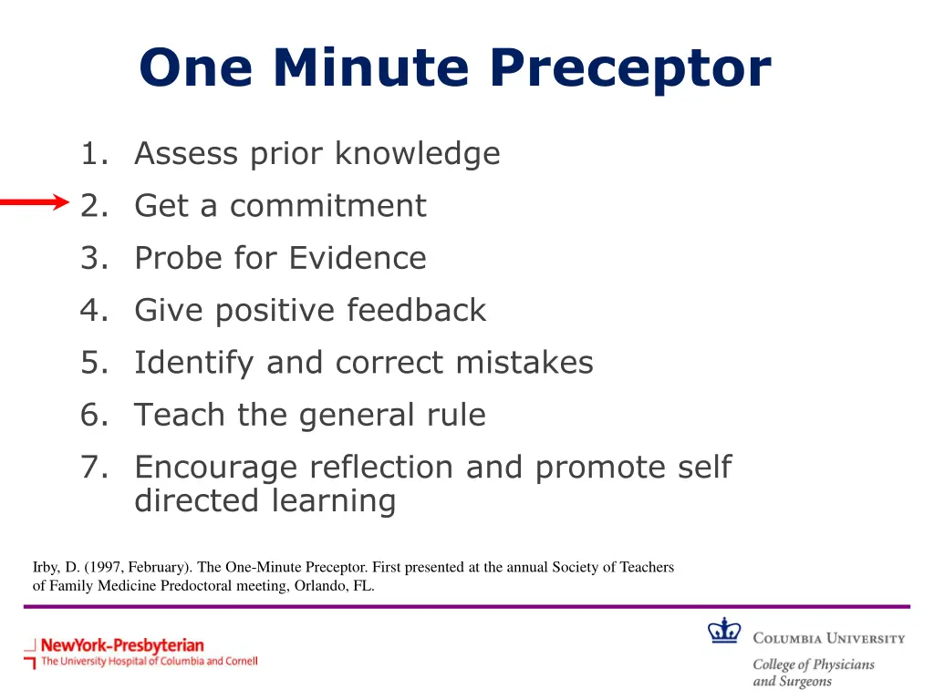 one minute preceptor 2