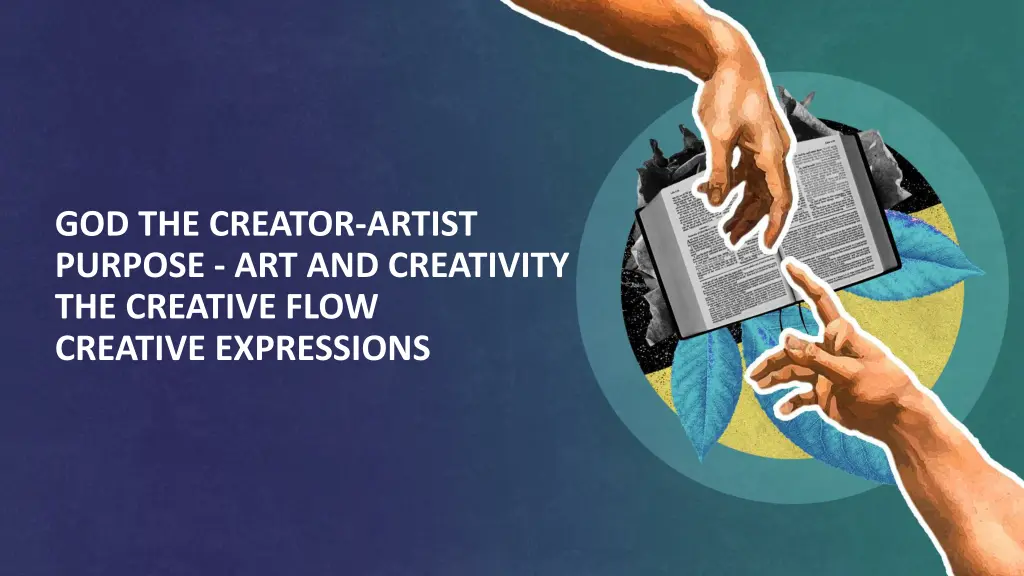 god the creator artist purpose art and creativity