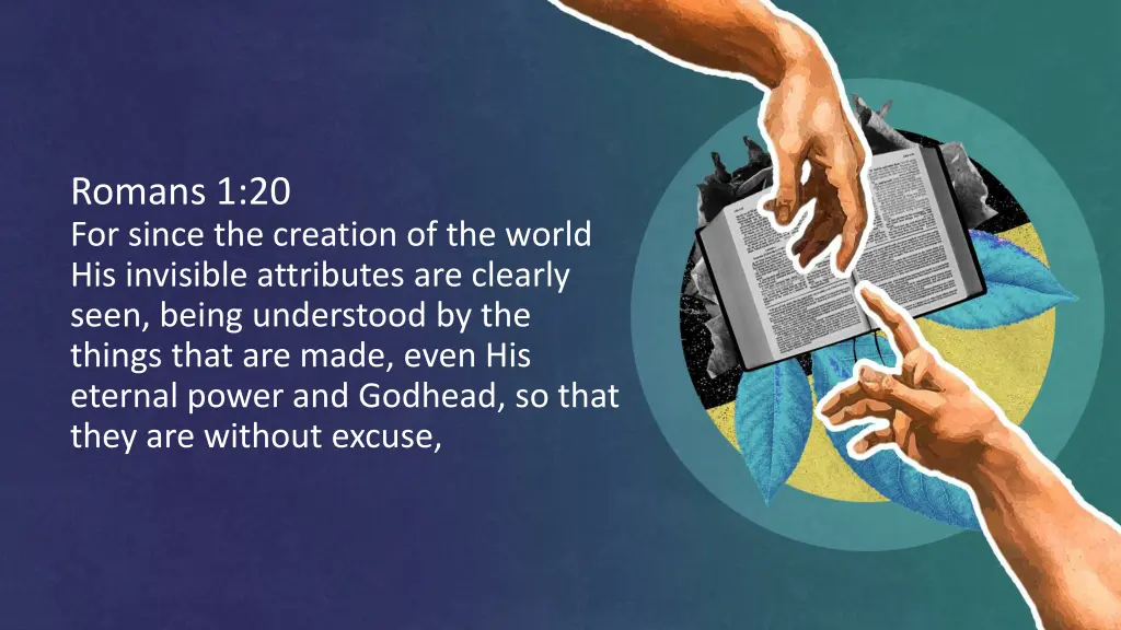 romans 1 20 for since the creation of the world
