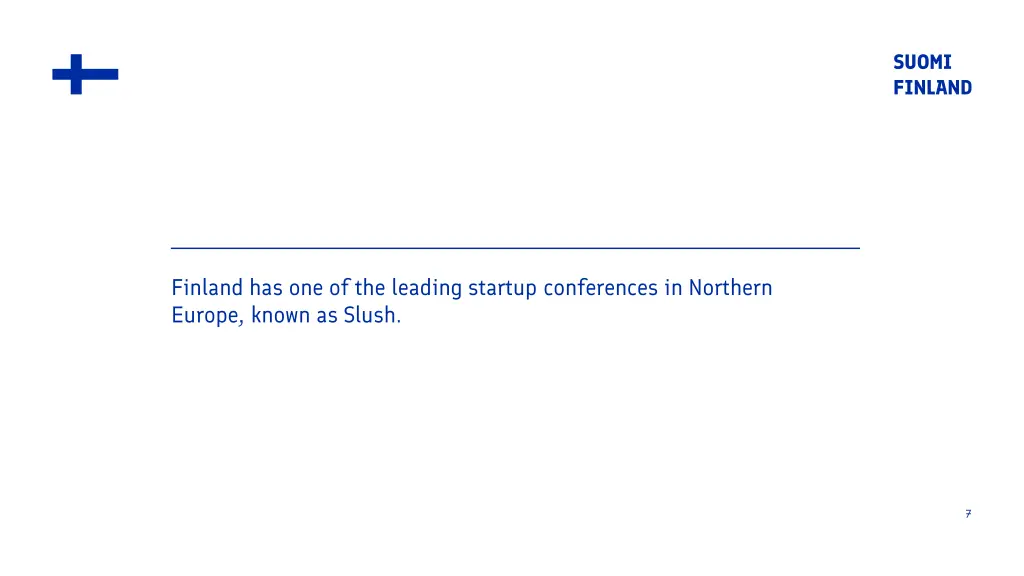 finland has one of the leading startup